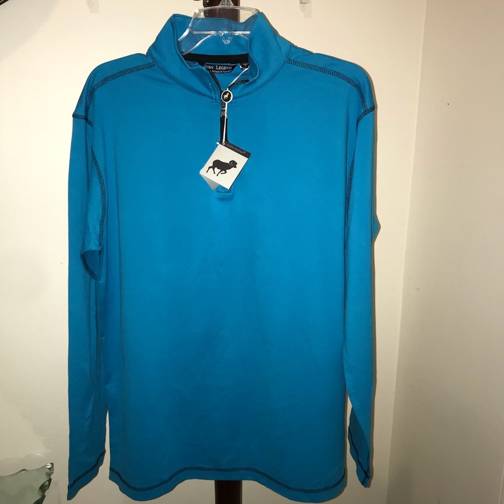 Horn Legend zip neck pullover shirt, NWT